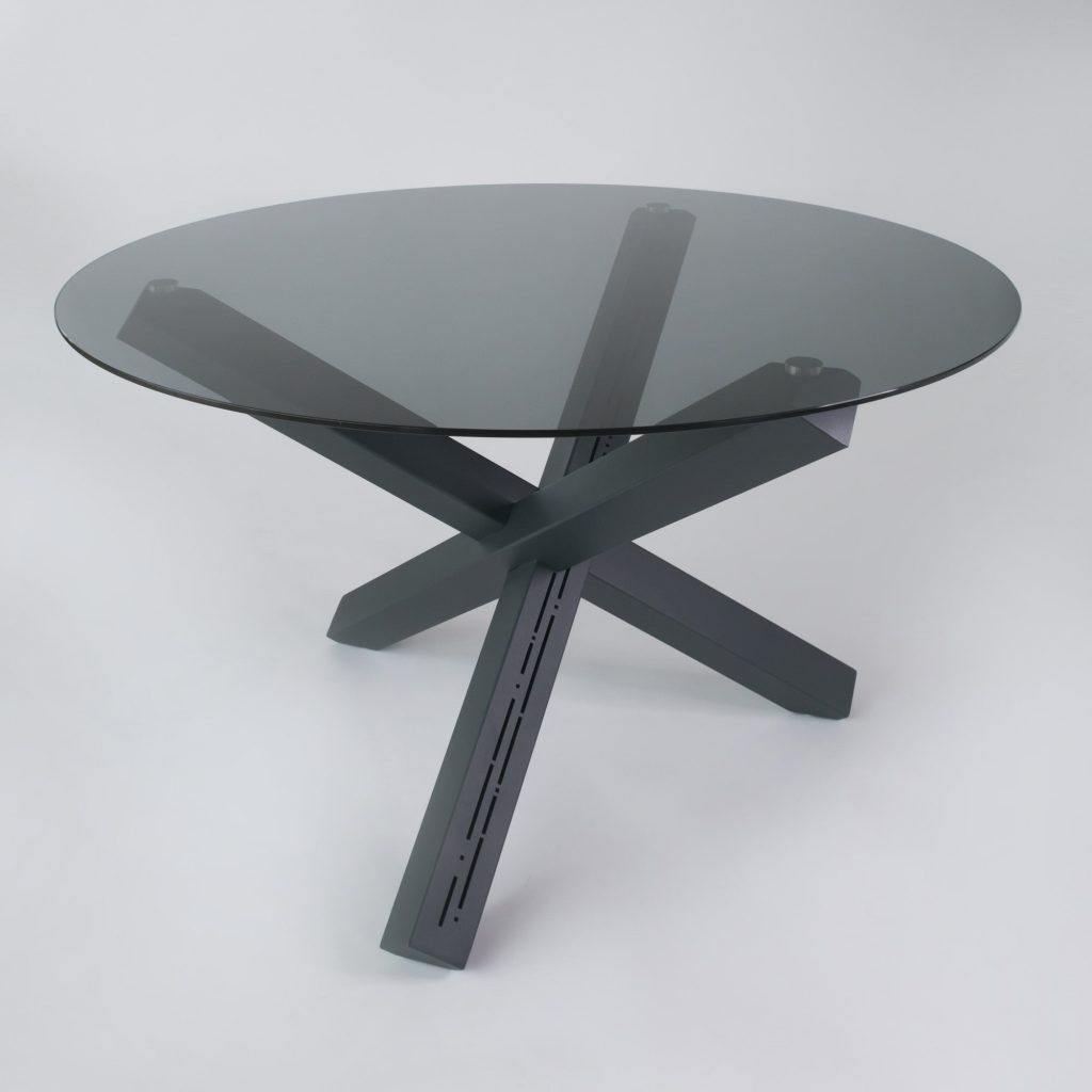 Moderný okrúhly jedálenský stôl Ryvera Max